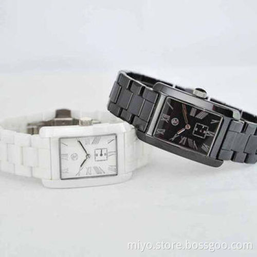 Ceramic Men's Wristwatch with Second Hands Function and Japan Quartz Movement, Many Colors Available